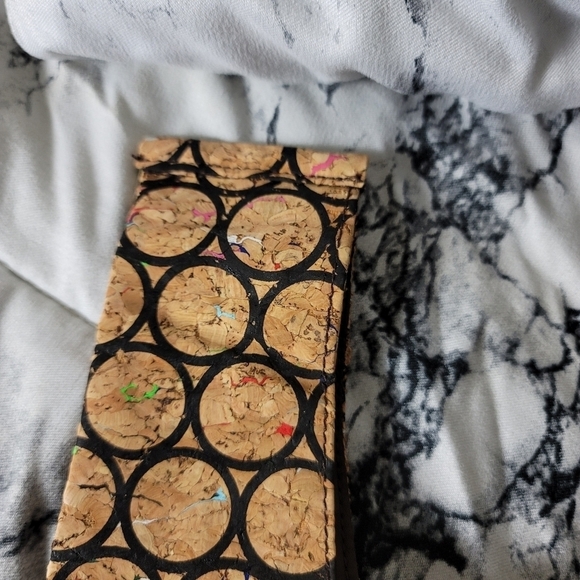 Risy 100% Handmade Cork Tote Handbag Grocery Bag - Picture 6 of 7